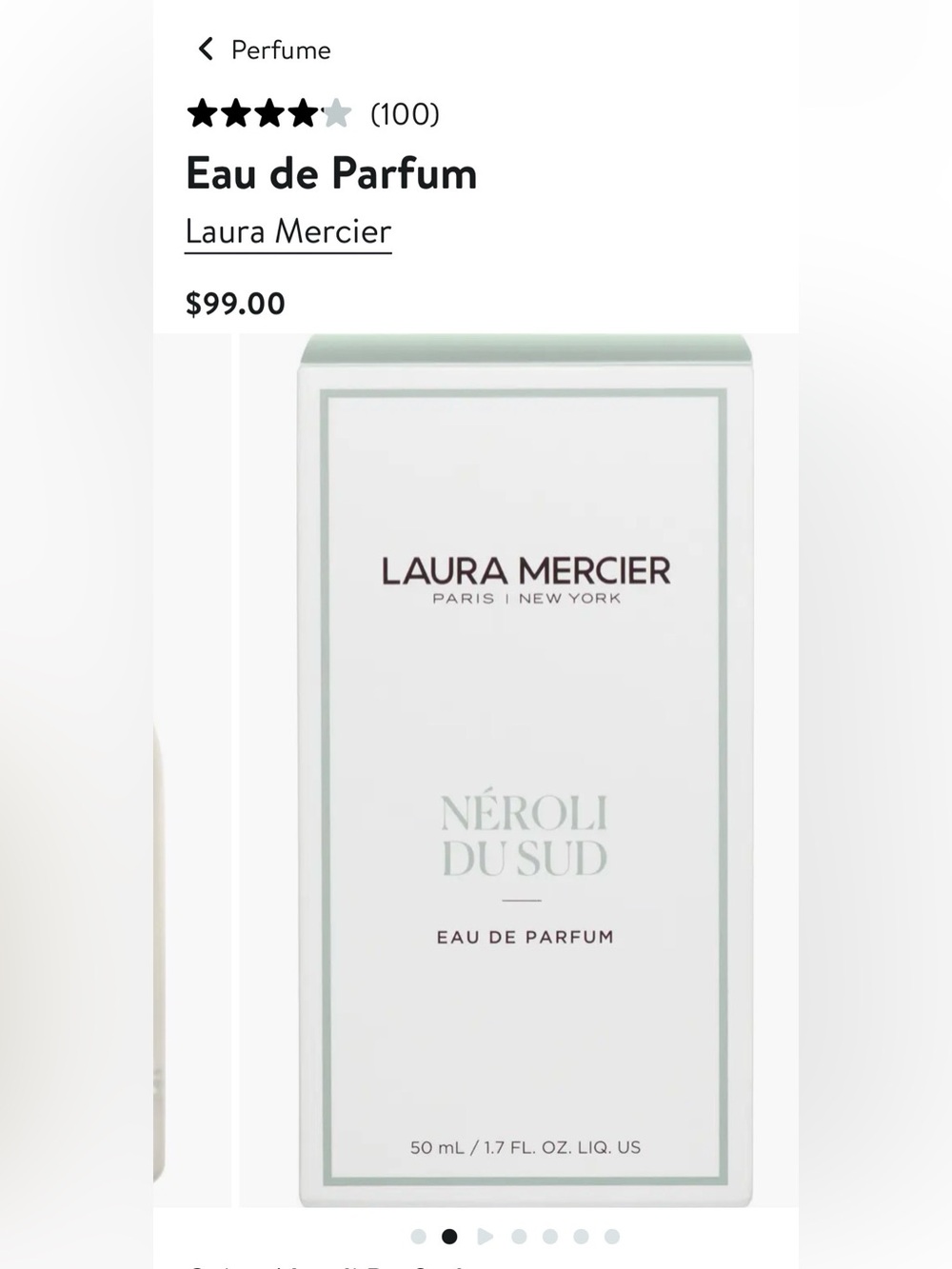 Laura Mercier Néroli Du Sud fragrance